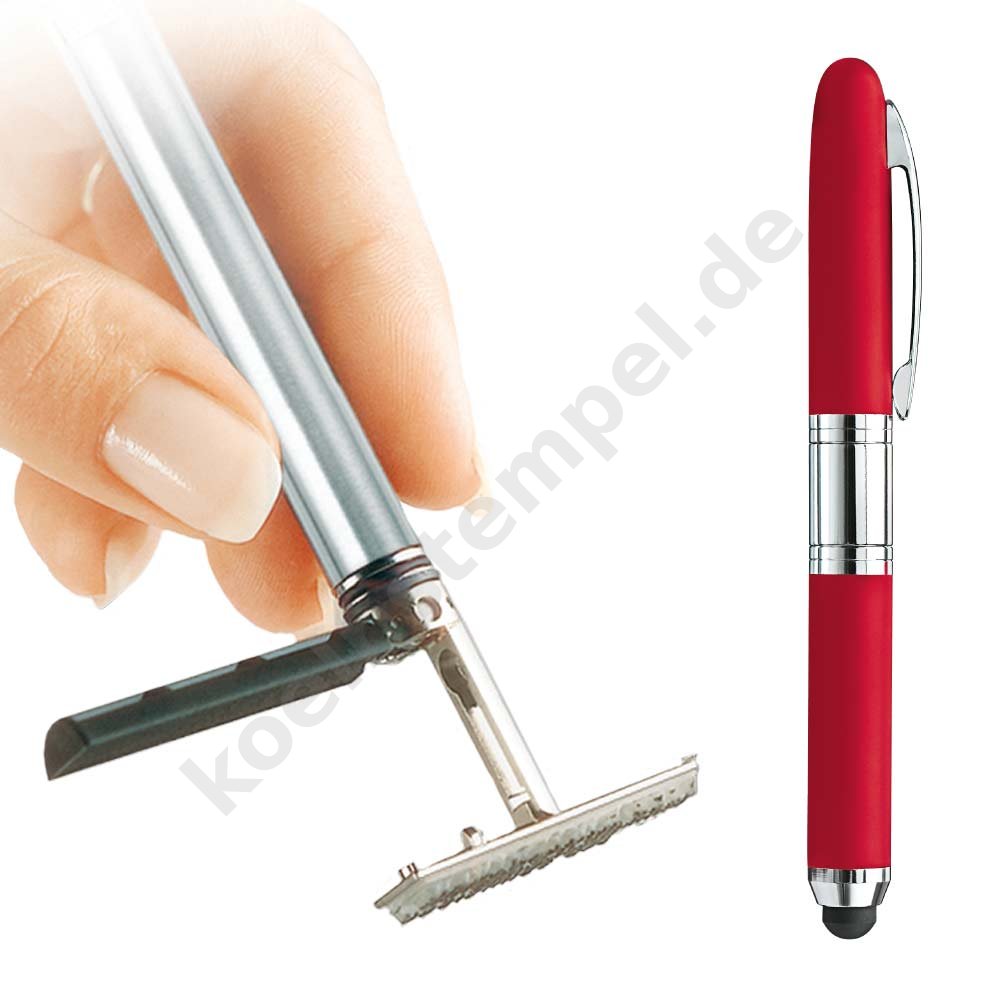 Heri Mini Stamp & Smart Pen 4374 rot 33x8 mm
